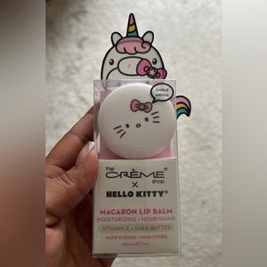 Hello kitty lip balm macaroon